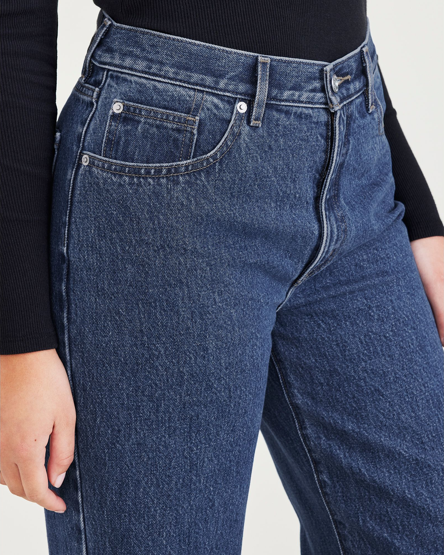 (image for) Unique Attraction Mid-Rise Jeans, Relaxed Fit